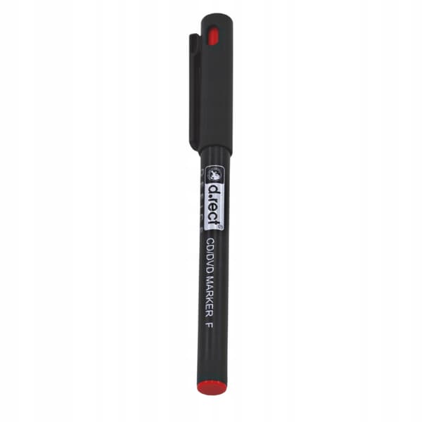 Rød fineliner tusch