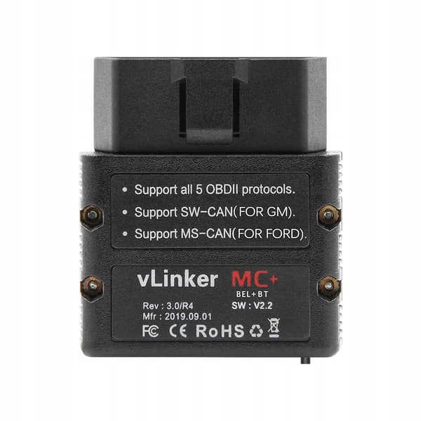 Vgate vLinker MC+ Bluetooth 4.0 Bimmercode Forscan Android iOS-grænseflade