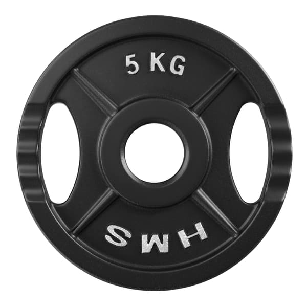 Olympisk vægtskive sort 5 kg HMS TOD05