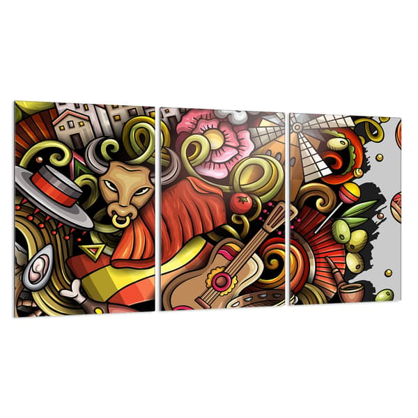 Lasinen suojalevy liedelle 3x30x52