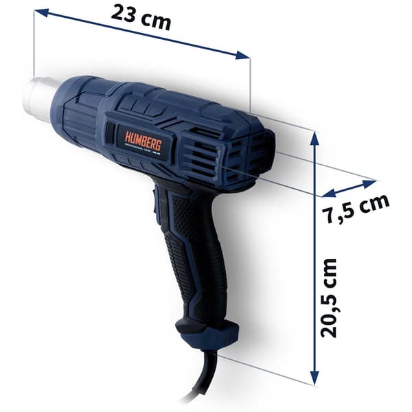 Humberg HM-290 2000 W sähköinen kuumailmapistooli