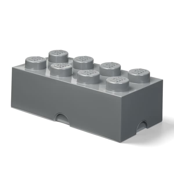 LEGO(R)-säiliö, kahdeksan palikan, harmaa
