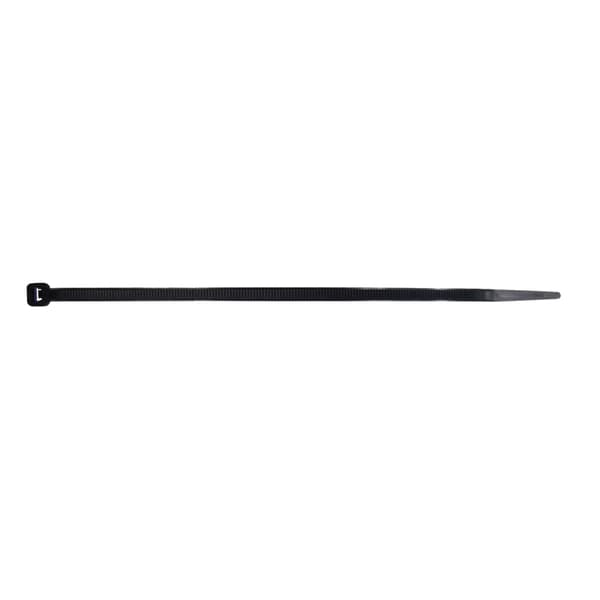 Musta nippuside, nippuside, mitat 250x4,8mm x100 kpl.