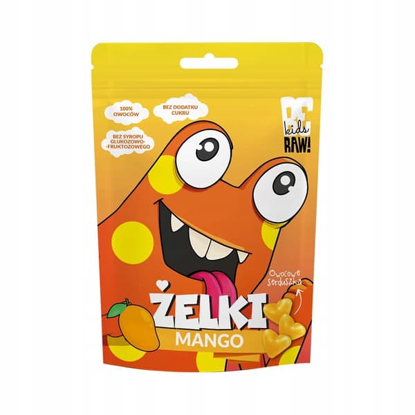 Be Raw! Børne Mango Gummies 35g Sukkerfri