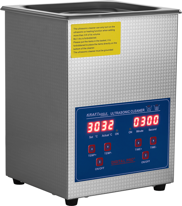 2L ultralydsrenser med digitalt panel | Kraft&Dele