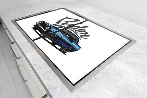 LASINEN SUOJALEVY LIEDELLE 90x52 AUTO