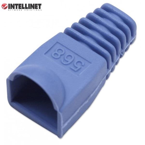 Intellinet RJ45-dæksel, 10 stk., blå