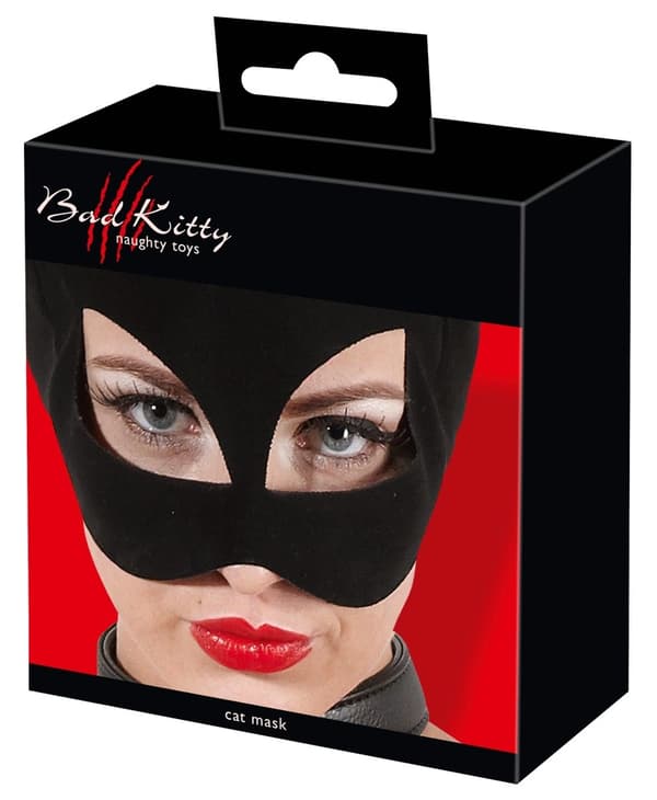 Bad Kitty Sort Kattehovedmaske