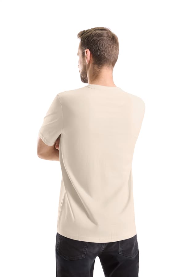 BMTS-01 S SAND Bomull Herr T-shirt ETHAN
