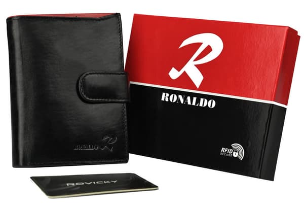 Ronaldo Nahkainen RFID-lompakko