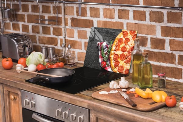 GLAS SKÆREBRÆT 40x30 PIZZA