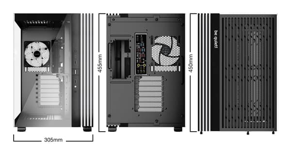 BE QUIET! Light Base 600 LX Midi Tower computerkabinet