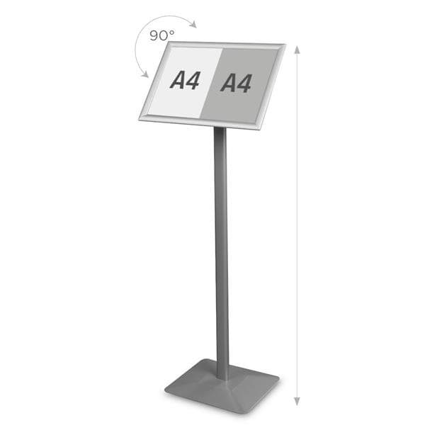 Premium silvermenytavla - A3