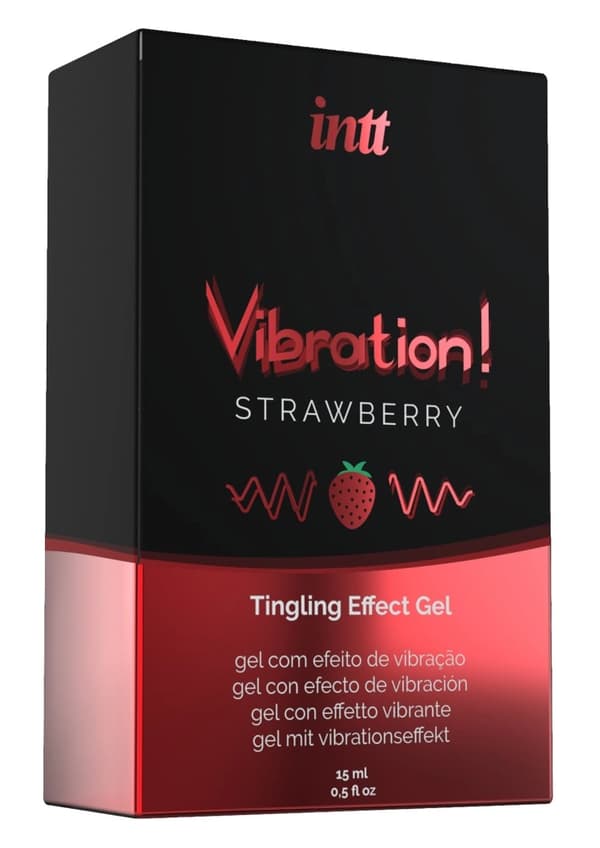 INTT Värinägeeli Kihelmöinnillä, Mansikka 15 ml