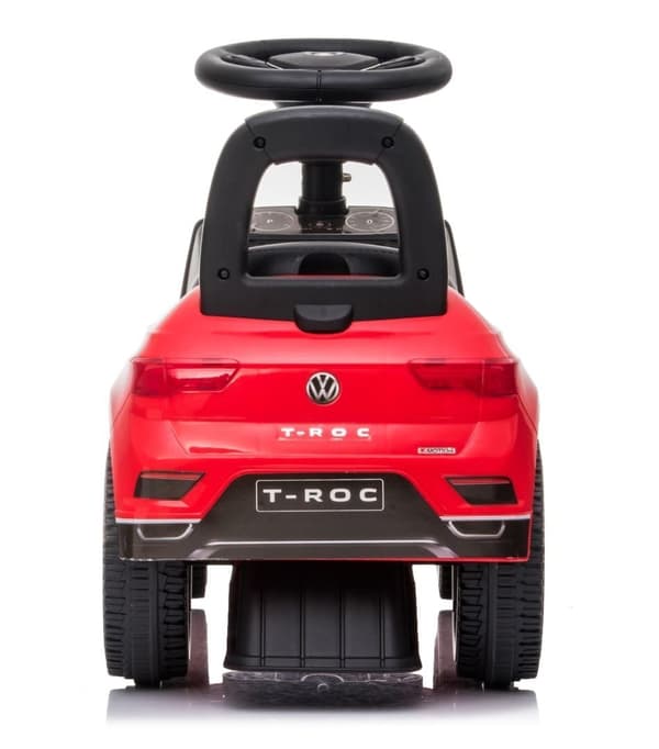 Volkswagen T-Roc rød pusher rollator