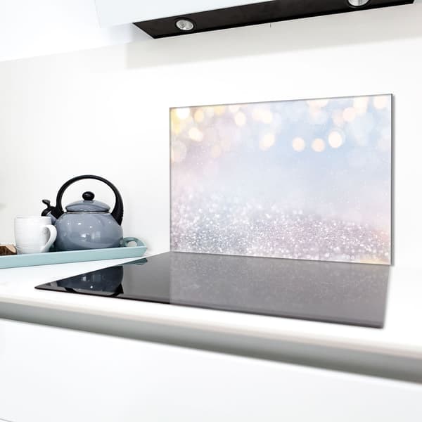 Skyddsplatta i glas för kaminen 80x52 Light
