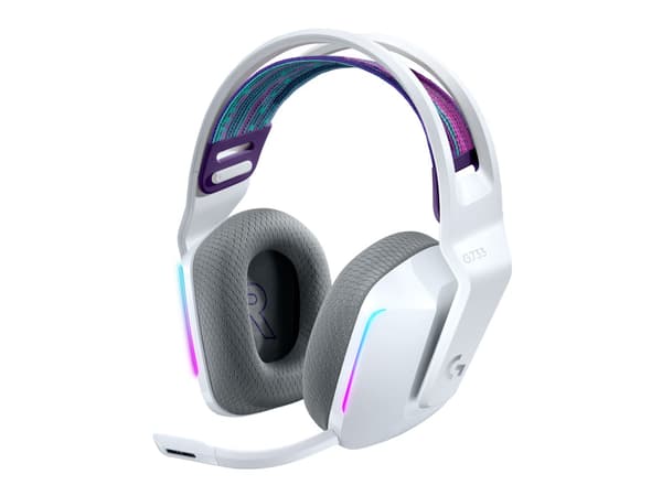 Logitech G733 Lightspeed Vita Hörlurar