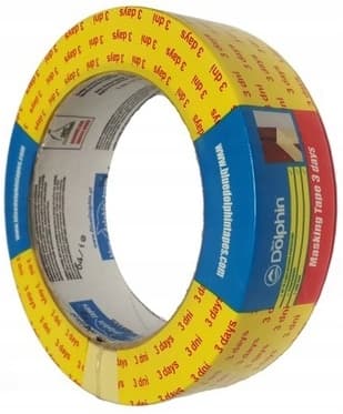 BLÅ DELFINS Professionel Maskeringstape 38 mm