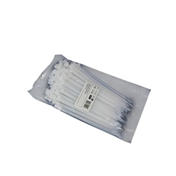 Buntbandstejp 7,6x200mm - 100st vit