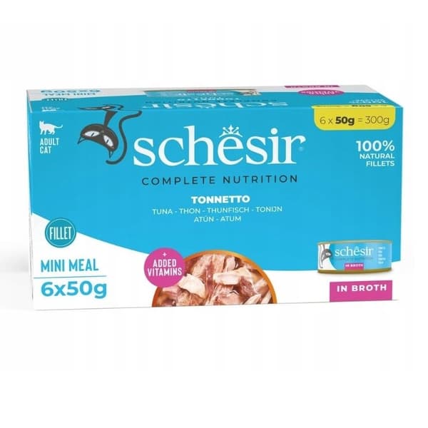 Schesir multipak tonnikala natural style 18x50g