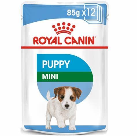 Royal Canin Mini Puppy våtfoder för hundar i sås 48x85 g