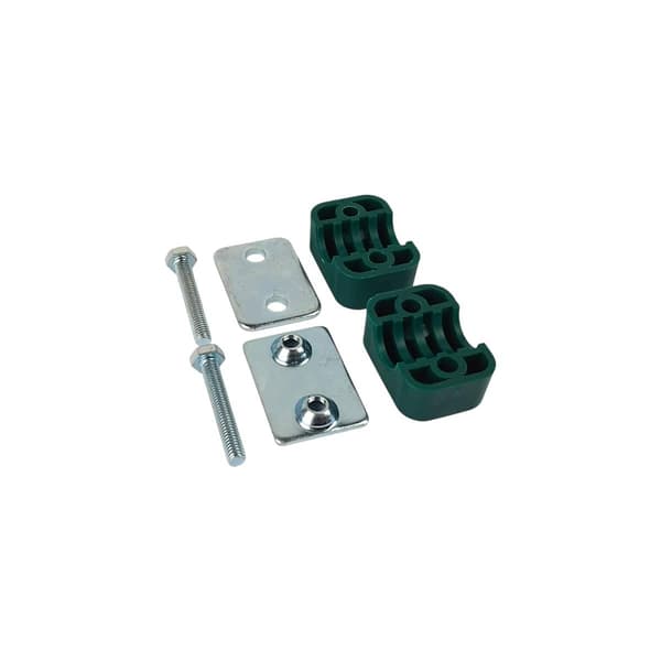 Enkel hållare för hydraulrör 10 mm, 10-pack