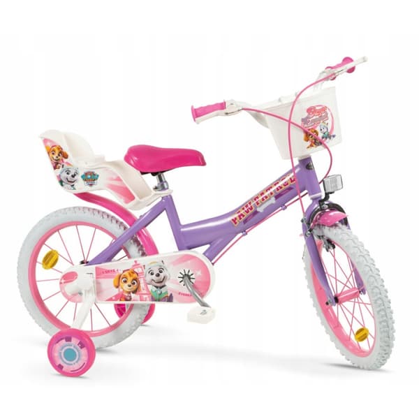 Barncykel 16 Paw Patrol Violet 1680 Flicka