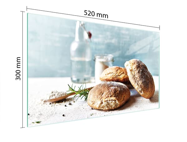 GLAS SKÆREBRÆT 52x30 BRØD