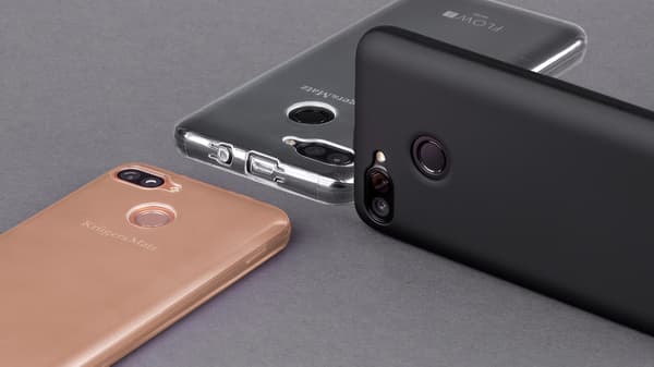 Silikone etui Kruger&Matz sort FLOW 6 FLOW 6 Lite FLOW 6S
