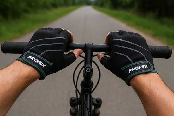 Cykelhandskar L-XL Handomkrets 20-22cm Profex