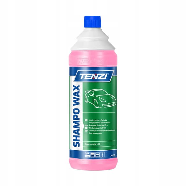 Bilschampo med carnaubavoks til bilvask 1L