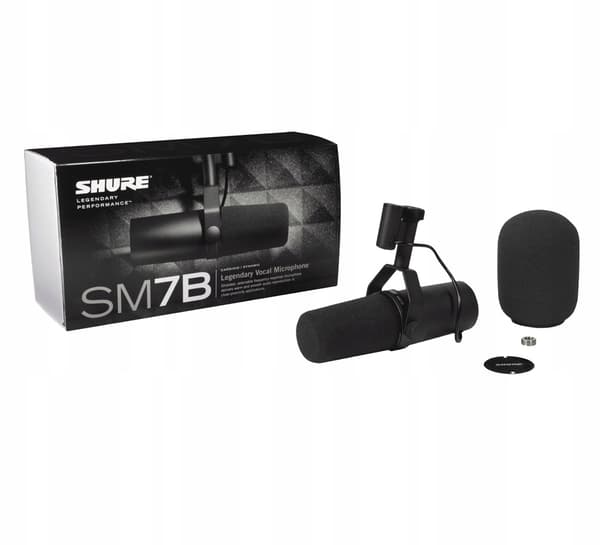 Shure SM7B - Dynamisk radiomikrofon til voiceover