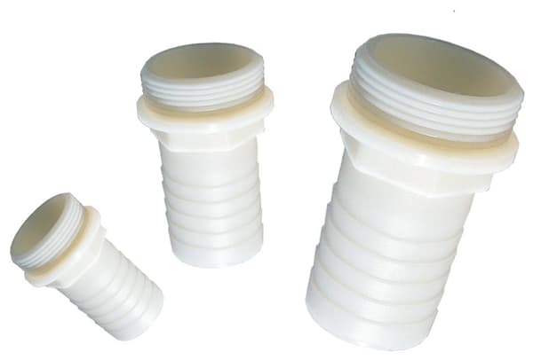 Tankforbindelse, 90° vinkel, 12 mm, 3/8"