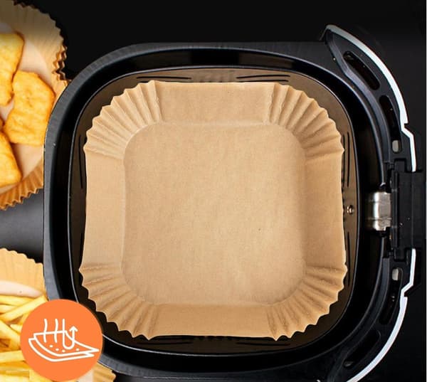 Bakplåtspapper luftfritös formset 100 st 20 cm formsättningar