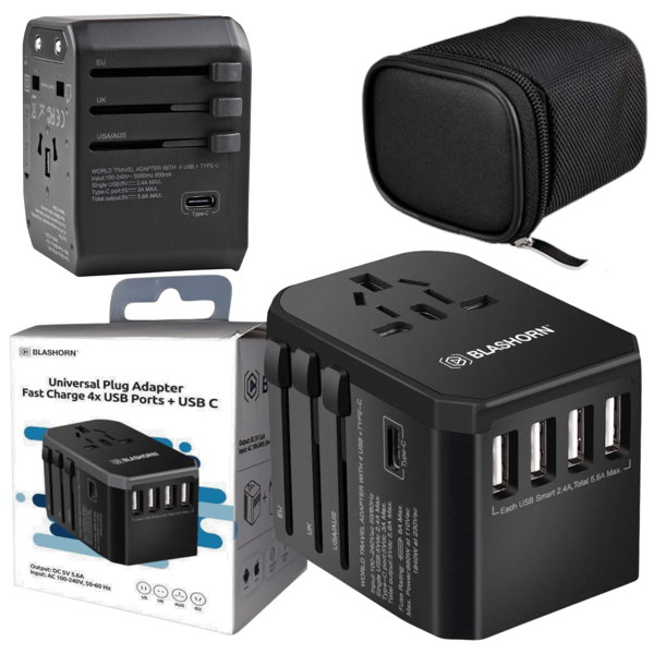 BLASHORN matka-adapteri USB-hubpi 5x USB