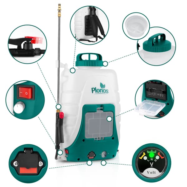 Plonos PL-601 batteridriven spruta