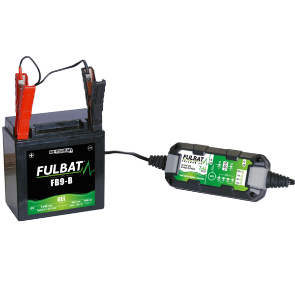 FULBAT FULLOAD F4 oplader - 6V/12V OPLADER 2-4A (NY)
