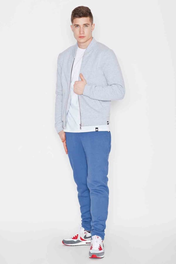 Collegepaita V004 Harmaa XXL