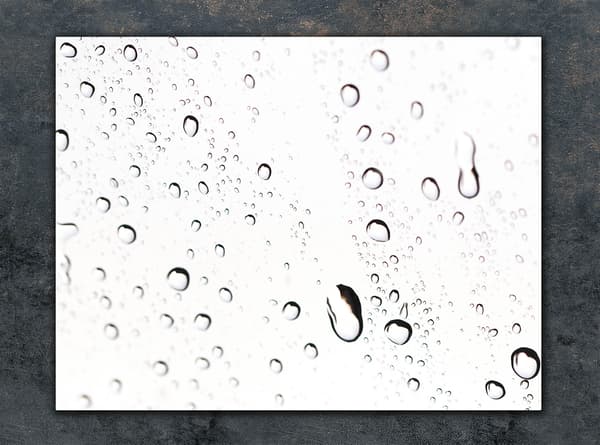 GLAS SKÆREBRÆT 30x22 DROPS
