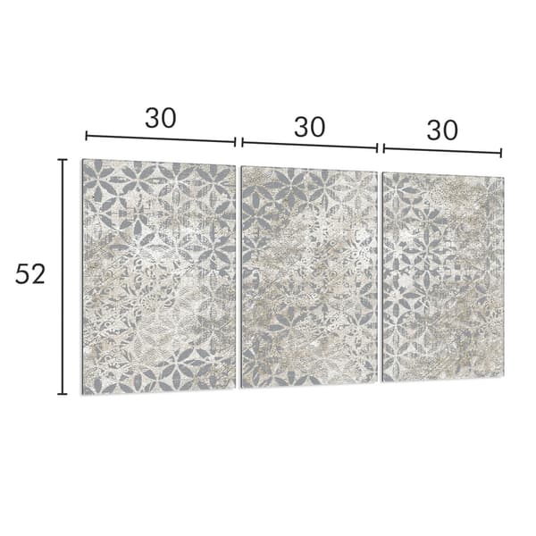 Lasinen suojalevy liedelle 3x30x52