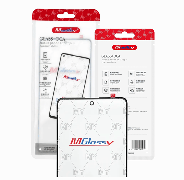 Snabb displayglas til Samsung Galaxy A71 SM-A715 med OCA-lim