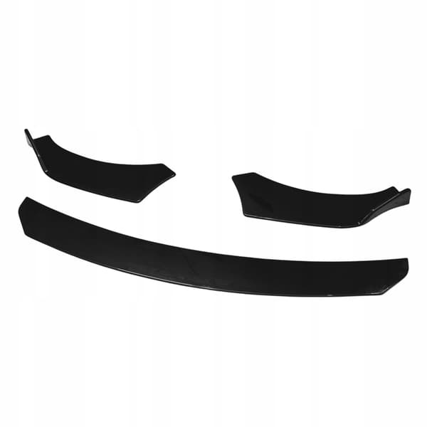 Diffusor spoiler splitter frontstötfångare tillägg universell 3 delar