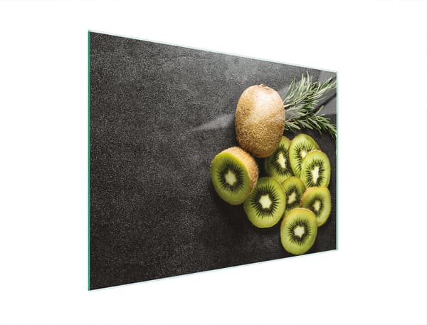 SKÄRBRÄDA I GLAS 30x22 KIWI