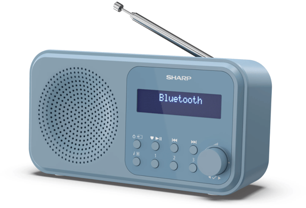 Sharp | Tokyo Digital Radio | DR-P420(BL) | Bluetooth | Blå | Bærbar | Trådløs forbindelse