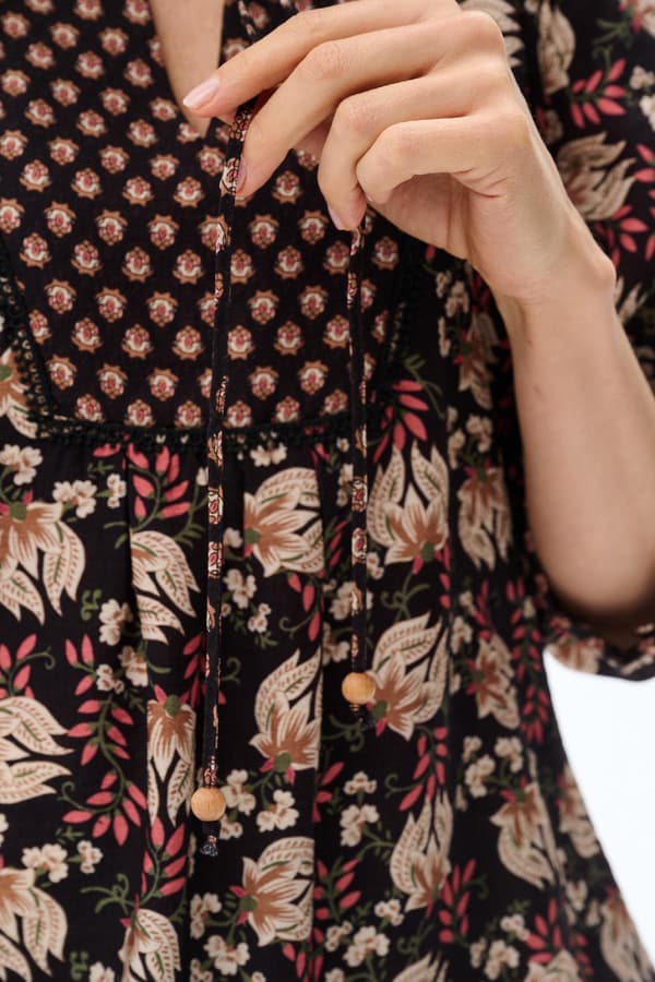 Fani Sort Damebluse Fani Sort Damebluse 36/38
