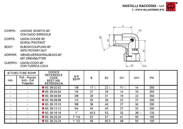 AB 90° BSP-böj 1.1/2"