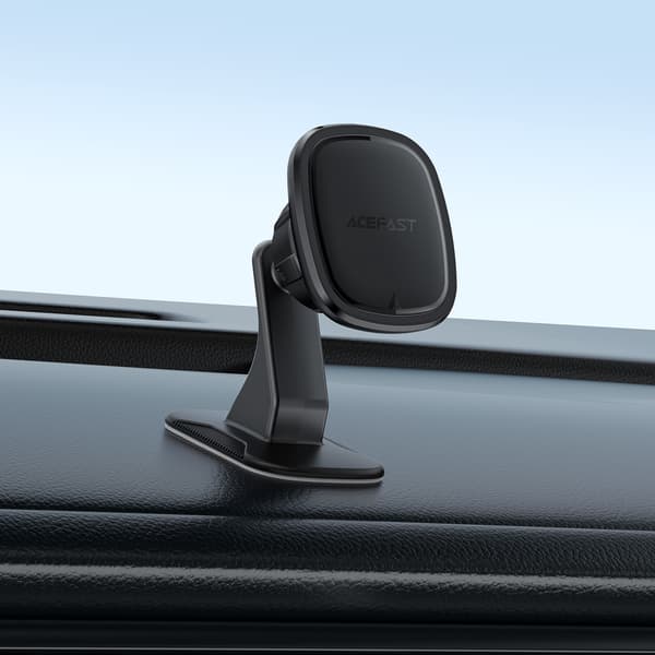 Magnetisk smartphoneholder til instrumentbræt - sort