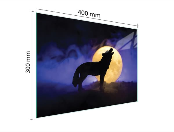 GLASSKÆREBRÆT 40x30 WOLF