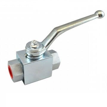 Tvåvägs kulventil BKH BSP DN10 3/8" 500bar