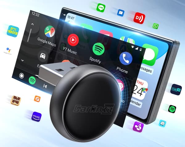Carlinkit Mini Ultra 3 bilAdapter för Android Auto och Apple CarPlay